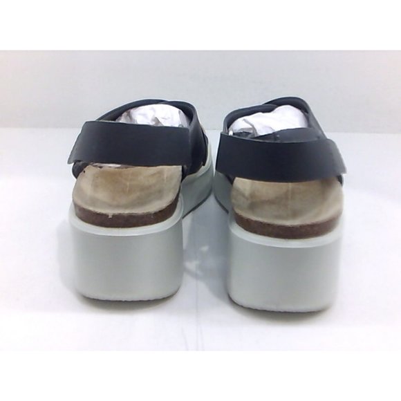 ECCO Flowt Wedge Cork Womens Sandal Size 8 Titanium - Picture 5 of 5